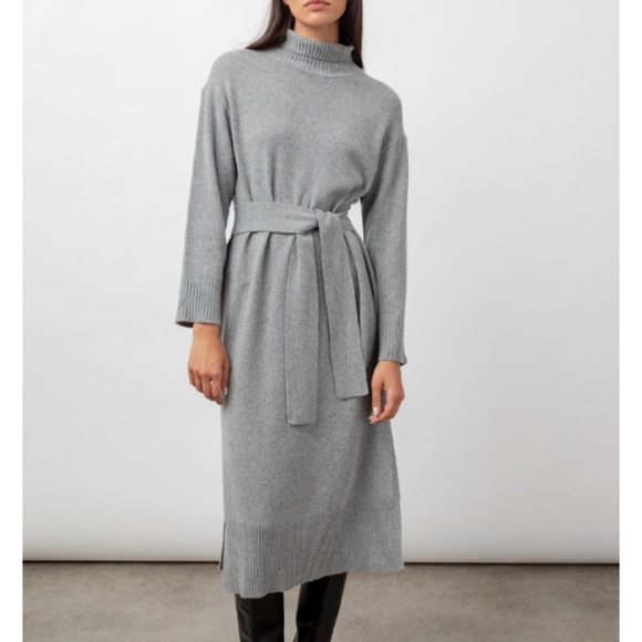 Rails Mila Sweater Dress in Heather Grey NWT - Picture 2 of 10
